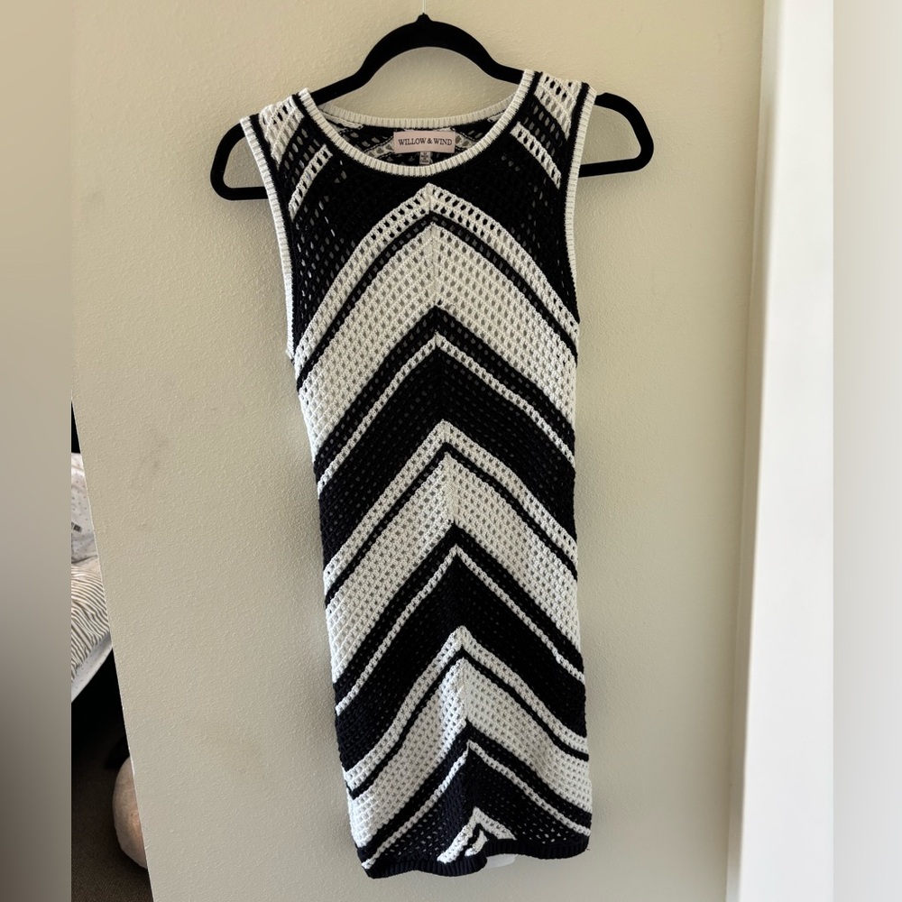 Crochet Mini Dress